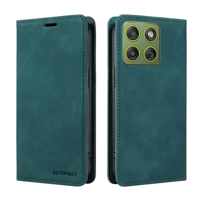 Power Luxury Leather RFID Wallet Case