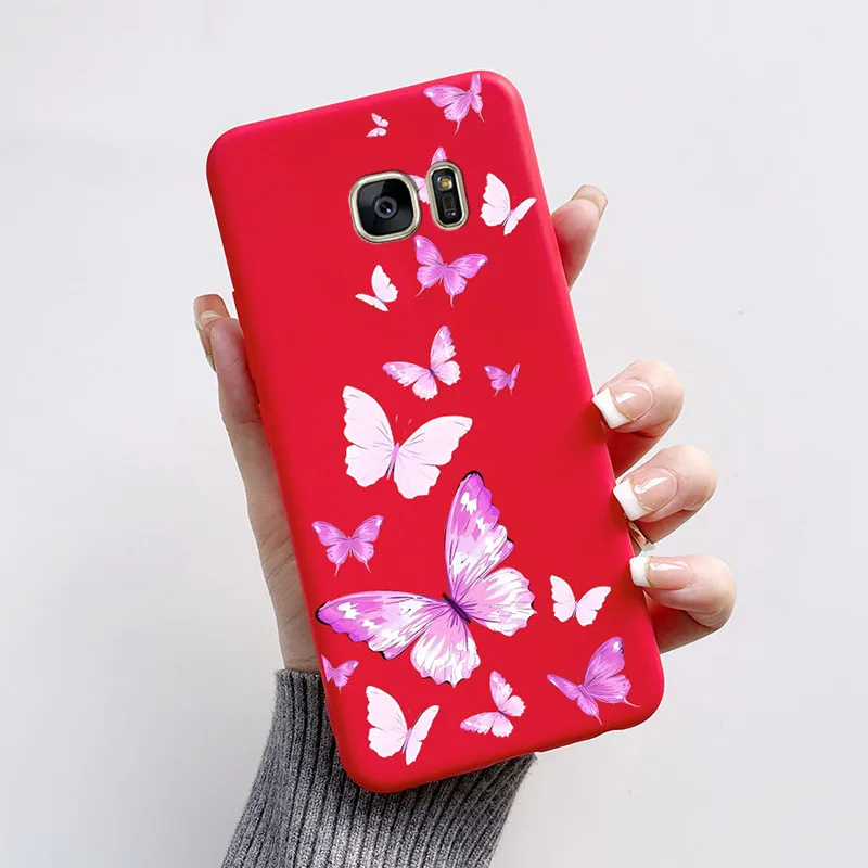 Cute Butterfly Soft Silicone TPU Phone Back Cover with Bumper Protection