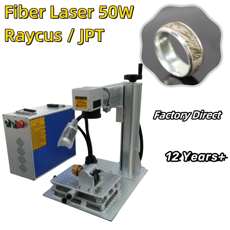 

50W Fiber Laser Marking Machine Gold Cutting Fiber Laser Engraver Machine 50W Fiber Laser Engraving Machine