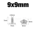 10pcs 9x9mm