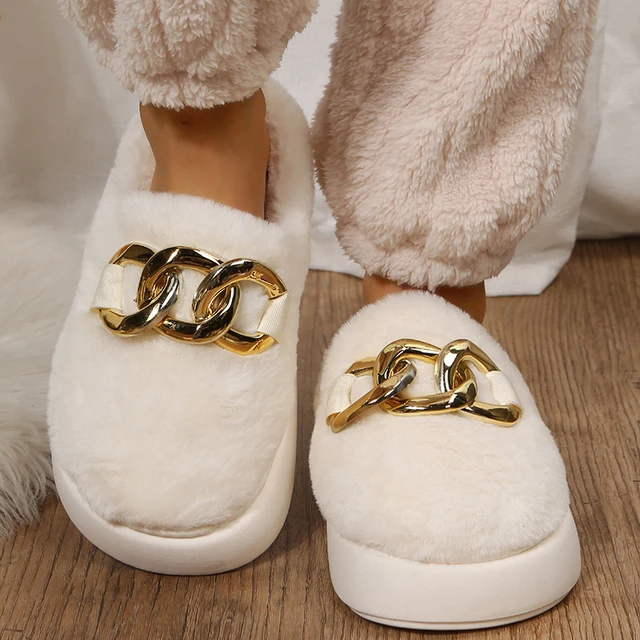 Lv Plush Slipper - Women's Slippers - AliExpress