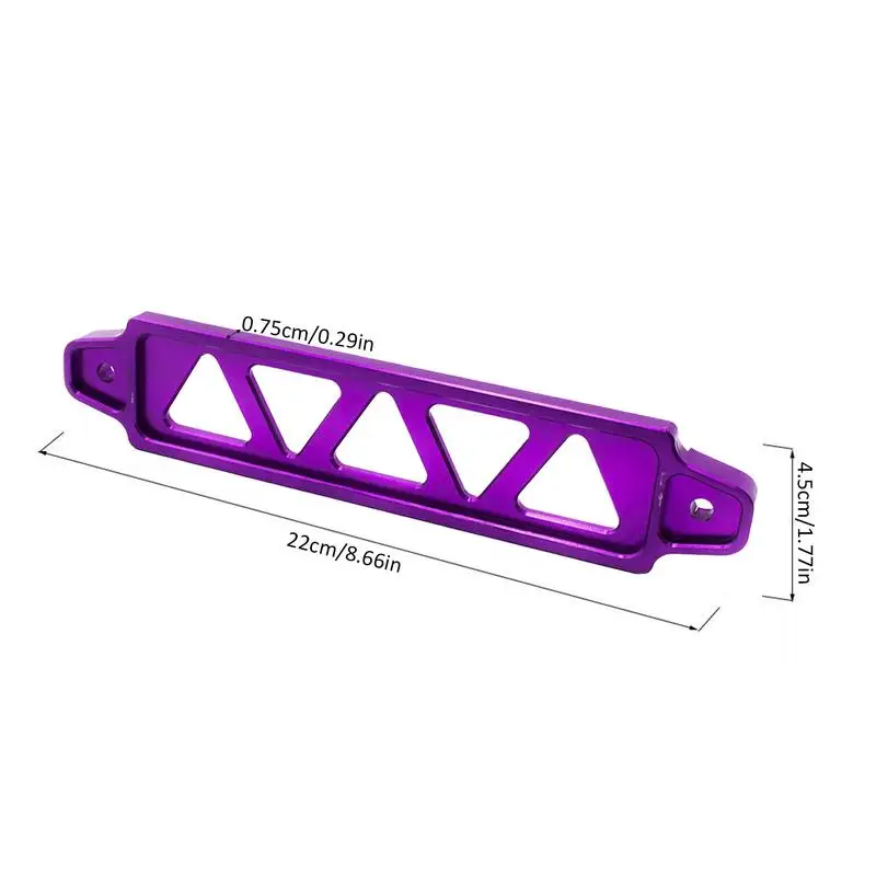Adjustable Battery Hold Down Sturdy Aluminum Alloy Battery Carrier Secure Car Mount Bracket Tray With Wing Nut