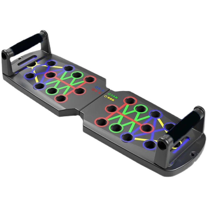 

Multifunctional Push-Ups Fitness Board Folding Sports Men's Home Exercise Aid Chest Abdominal Crunch Board