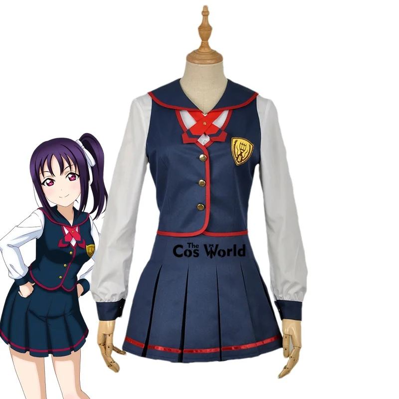 Love Live Sunshine Hakodate Seisen Girls Academy Saint Snow Kazuno Leah Seira Sarah Outfits Anime Customize Cosplay Costumes - Hakodate Seisen Girls Academy Saint Snow Kazuno Leah Seira Sarah Outfits Anime Customize Cosplay Costumes 5