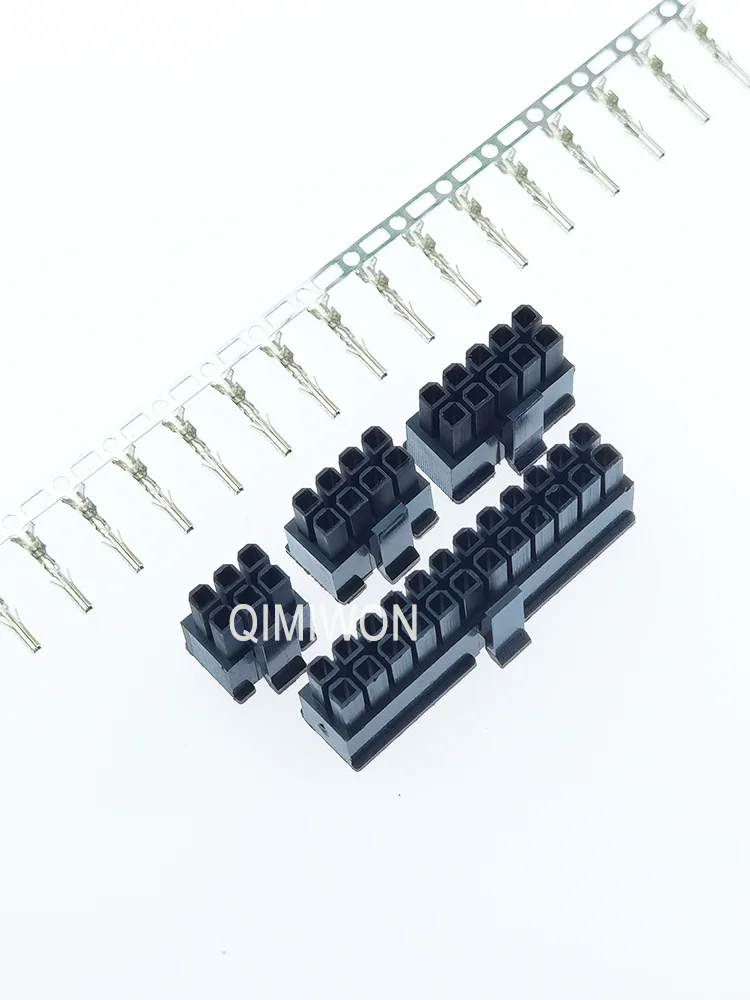 Molex MX3.0 3.0mm 3mm Automotive Wiring Harness Connector Male 2-24 Pin For PC/Computer Graphics Card PCI-E Power 10sets