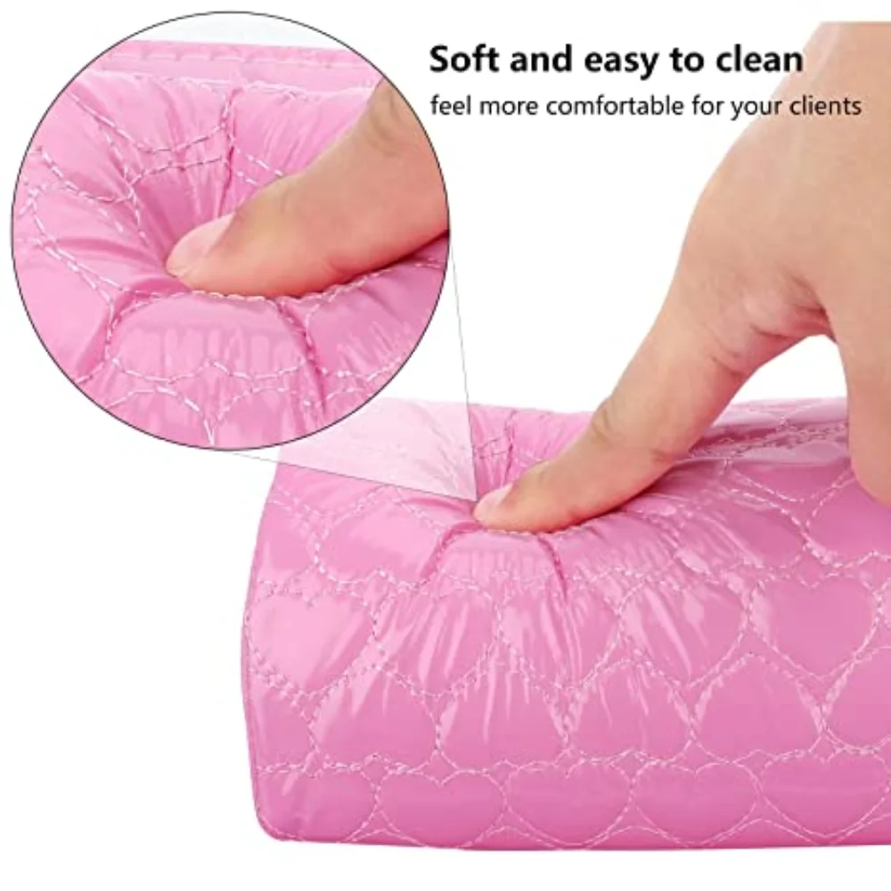 Nail Art Tool Nail Art Table Mat Nail Art Hand Pillow Nail Arm Rest Nail Hand Rest 10 Colors Soft Hand Rest For Nail Arm Pillow Stand Manicure Table Mat Cushion Palm Rest Sponge Holder Desk