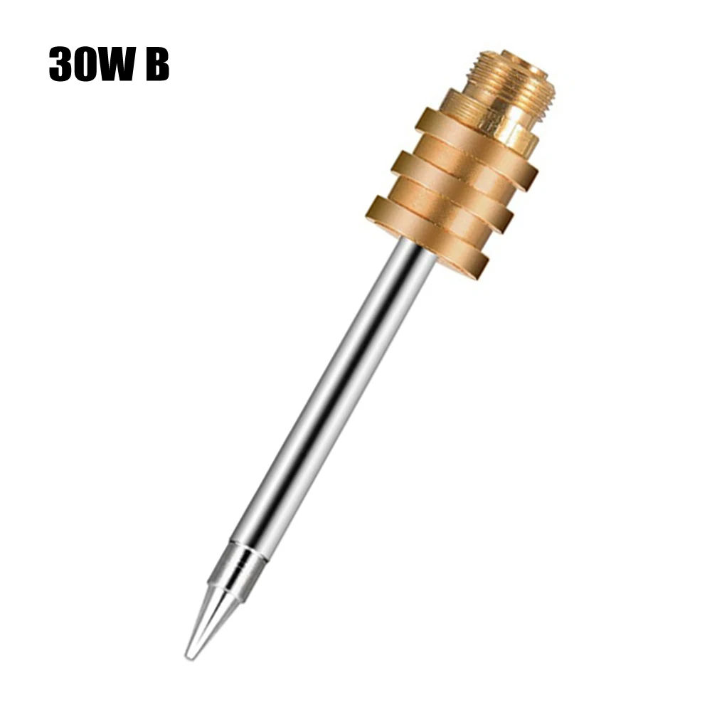 Welding Tips Soldering Iron Tip 510 Interface B/C/K Copper Power Tools Silver/Gold Welding Rework Tool Durable