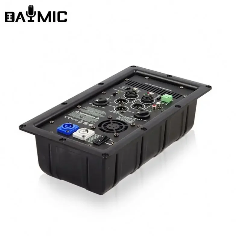 Professional Class D 1000W Power Amplifier With 12 Inch Speaker Active Full-Range Speakers