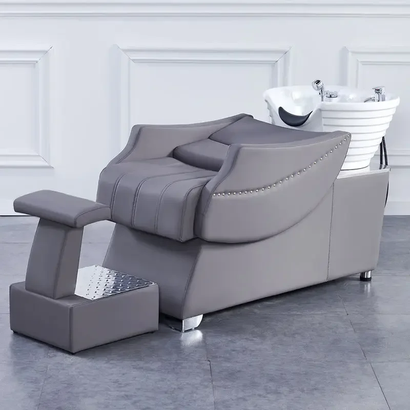 Massage Hair Washing Bed Head Spa Comfort Portable Stylist Shampoo Chair Salon Minimalistic Lavacabezas Salon Equipment MQ50XF