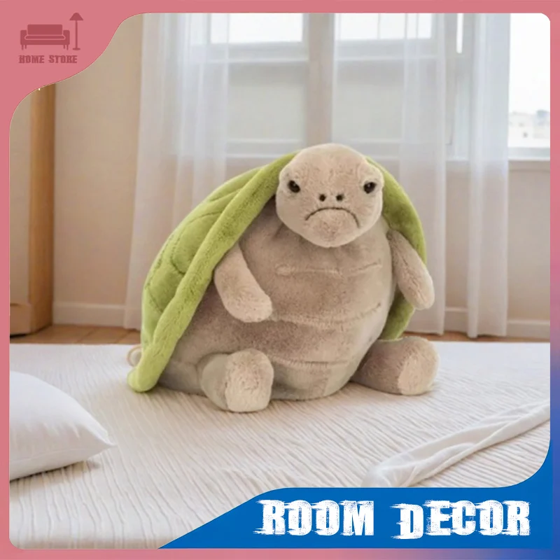 Plush Turtle Animal Series Cute Plush Toy Doll in Stock Simulation Doll Comfortable Touch Warm Heart Healing Birthday Gifts