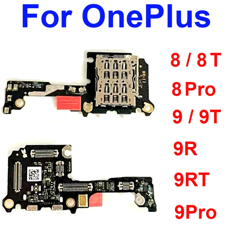 For Oneplus One Plus 8 8Pro 8T 9 9Pro 9T 9R 9RT Sim Card Tray Reader