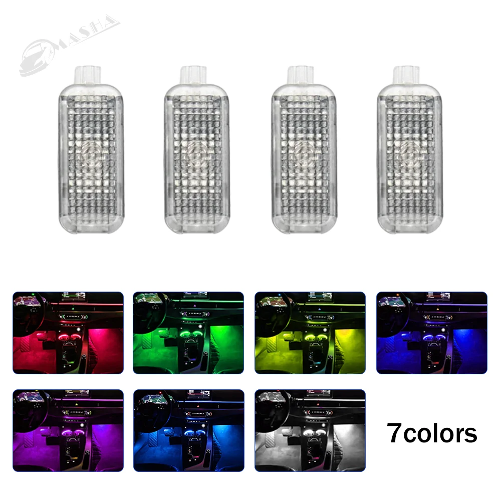 車の足元ライトアウディ A1 8X A3 8V 8Y A4 B8 B9 A5 8T A6 C6 C7 C8