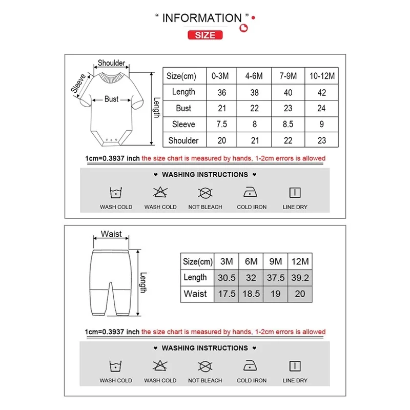 24PCS Unisex Baby Cotton Clothes Set 2