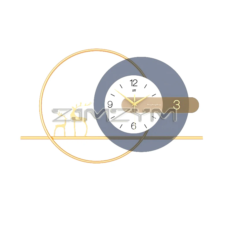 

Wall Clock, Decorative Wall Clocks, Silent Non-Ticking Wall Clock Battery Operated, Large Wall Clock for Living Room, Kitchen