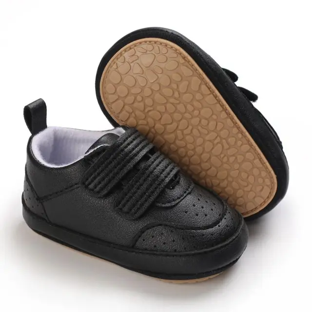 Casual Baby Shoes Infant Baby Girl Crib Shoes Cute Soft Sole Prewalker Sneakers Walking Shoes Toddler First Walker B2-rubber sole