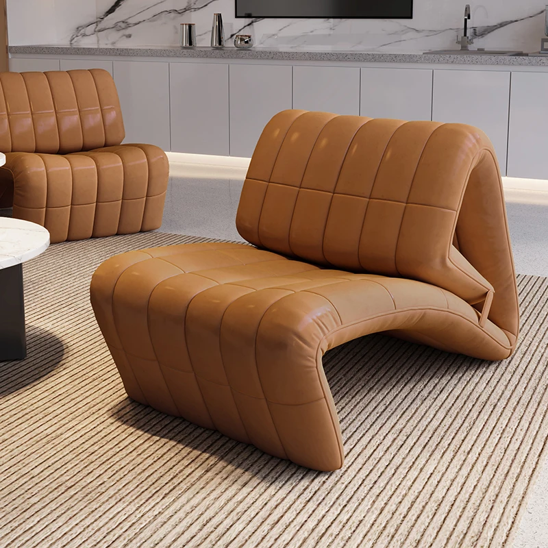 

Furniture Single Sofa Living Room Leisure Lounges Chair Design Individual Armchair Creative Folding Multi-function Chaise Lounge