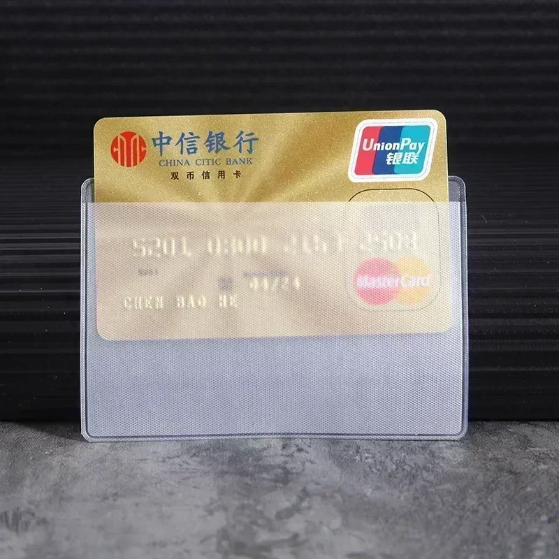 Custodia Protettiva Per Documenti Custodia Protettiva In Plastica Rigida Trasparente Per Carte - Perfetta Per Carte Di Credito, Debito E Documenti Portacarte Plastica Trasparente