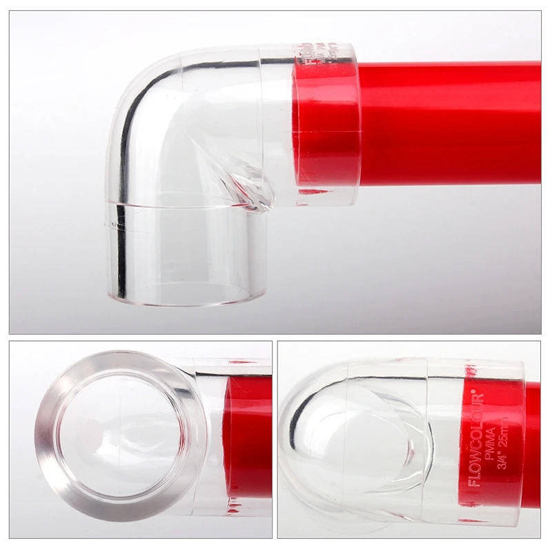 Tubi In Acrilico Trasparente 10mm X 14mm - 4 Pezzi Per Acquari, Idraulica E DIY - Foto 5