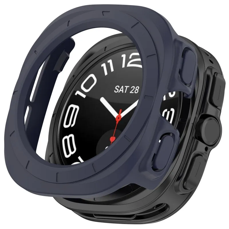 Enhanced Protective PC Case for Galaxy Watch Ultra - Durable Hard Cover Bumper Accessory