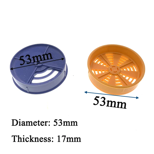 Méhészet Méhkas Fészekajtó Műanyag Többfunkciós Szellőzés Kilépési Bejárat Kerek Lemez 53 Mm Lyuknyitó Méh Szerszámok Kellékek - Image 2