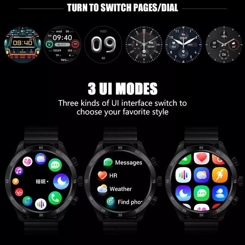 2023New Ʈ ġ  HD  ȭ ̵  ÷̾ smartwatch Ͻ  ƮϽ ƮĿ 2022