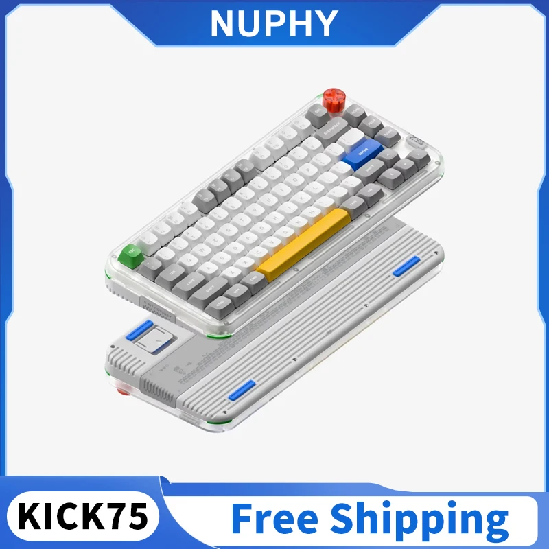 NuPhy Kick75 Mechanical Keyboard High Switch Low Switch