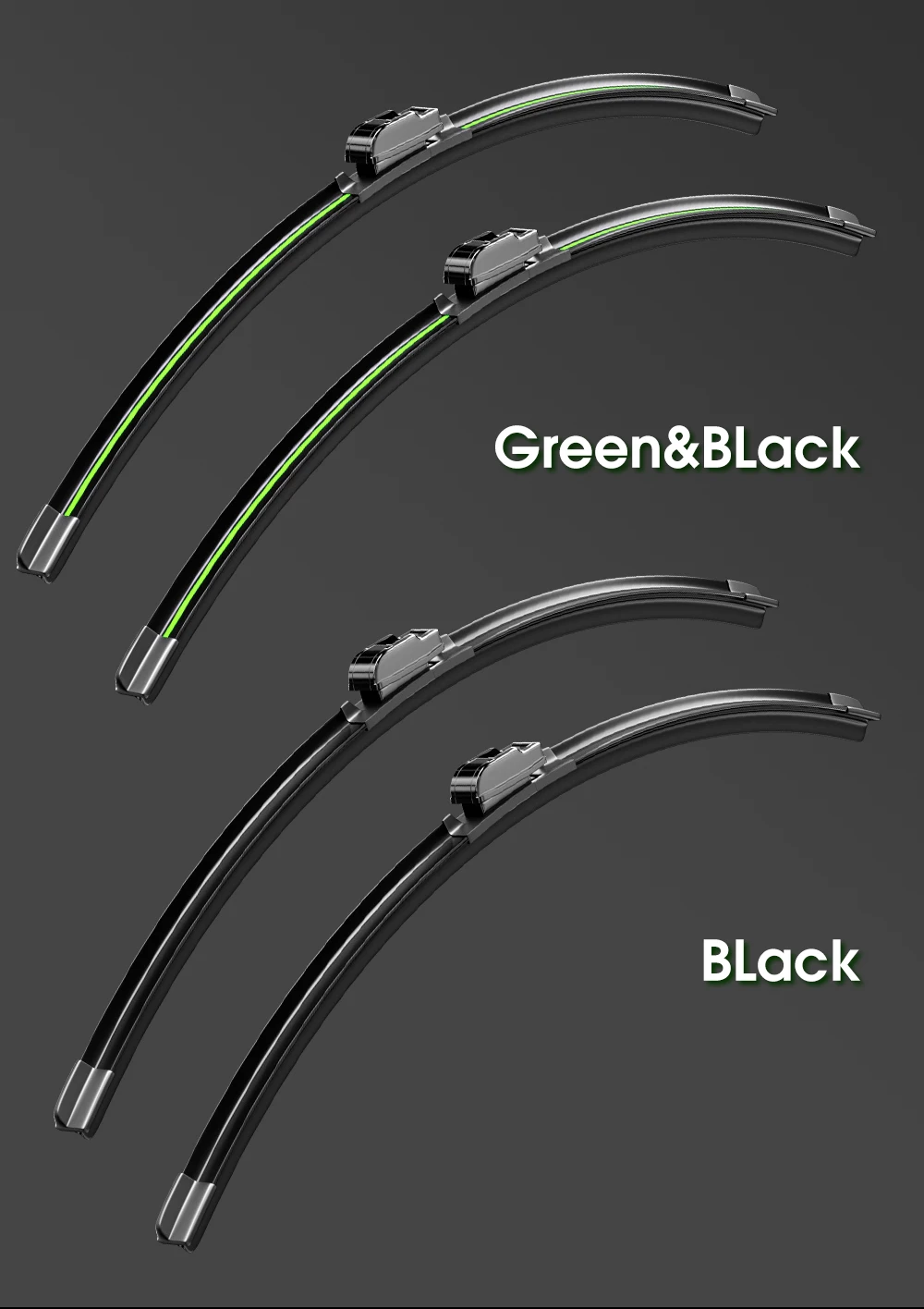 Für Porsche Panamera 970 971 2009-2019 Frontscheibenwischerblätter 2 Stück Windschutzscheiben-Fensterzubehör 2010 2012 2013 2016 2017 – Detail 7