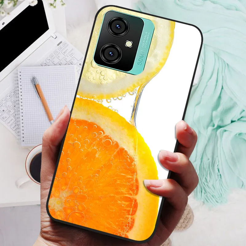 Silicone Soft Lions Cat Black Bumper Protective Case Cover