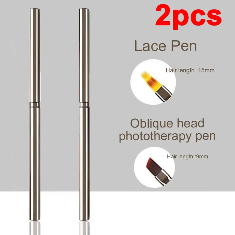 2pcs-Lace and Slante
