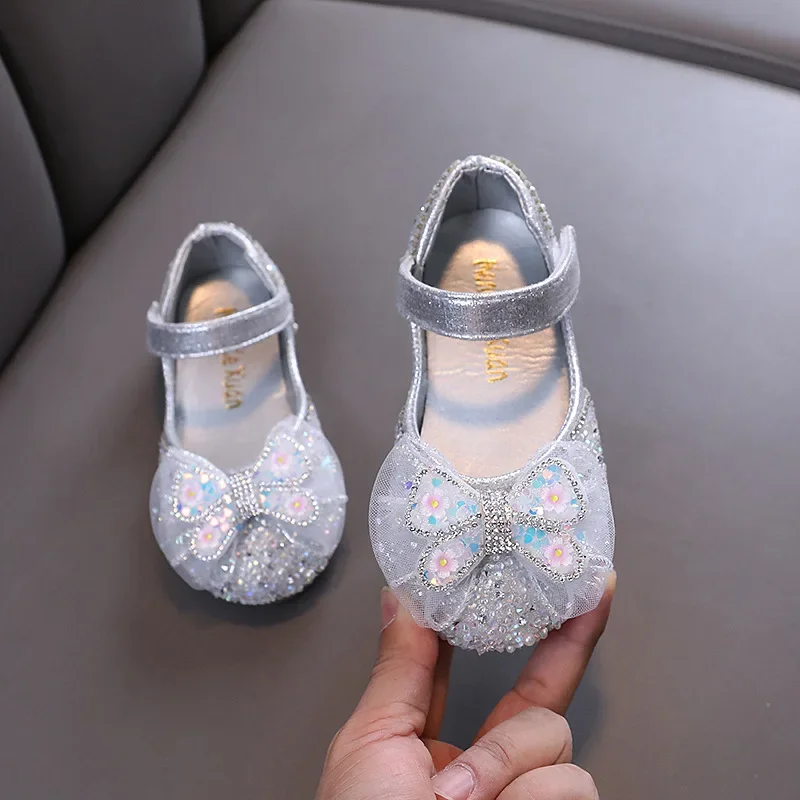 Leather Ballet Flats Shoes for Kids Girls Spring Autumn