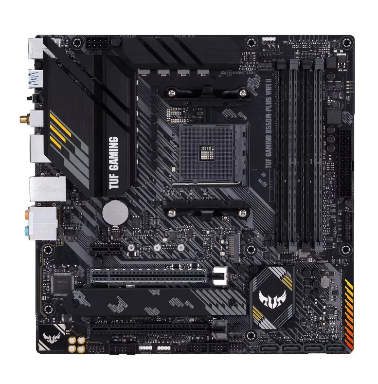 

FOR ASUS TUF GAMING B550M-PLUS WIFI II AM4 AMD B550 Support for RYZEN SATA 6Gb/s Micro ATX AMD Motherboard