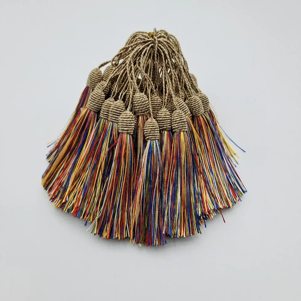 Tassel Fringe Tassel Trim Mini Tassels Bookmark Tassels Silky Floss Tassels Leather Tassels Fluorescent Tassels Tassel Accessories Tassel Decoration 2-50pcs/lot 15cm Hanging Rope Silk Tassels Fringe Sewing Bang Tassel Trim Key Tassels for DIY Embellish Curtain Accessories