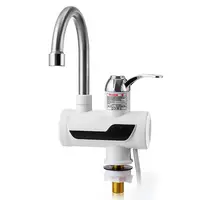 Robinet chauffe-eau électrique instantané 3000W, sans réservoir, affichage de la température du robinet, eau chaude, cuisine, j6tage 4