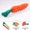 Carrot Cotton Rope Dog Chew Toy 6