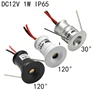 DC12V 1W Mini LED Downlight Dimmable Spotlight IP65 Stair Cabinet Light Spot Light Ceiling Spot Lighting Outdoor DJ Party Lamp 1