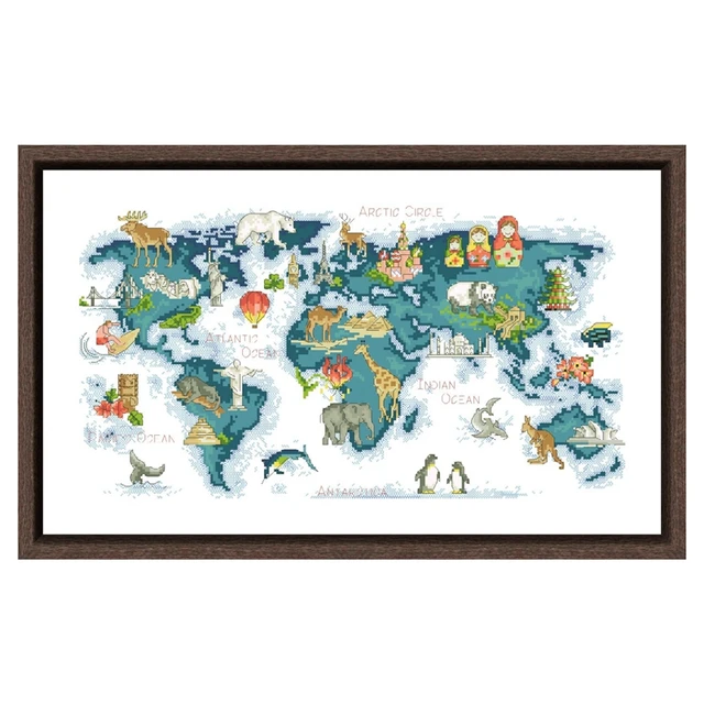 World is waiting Best cross stitch kits 1