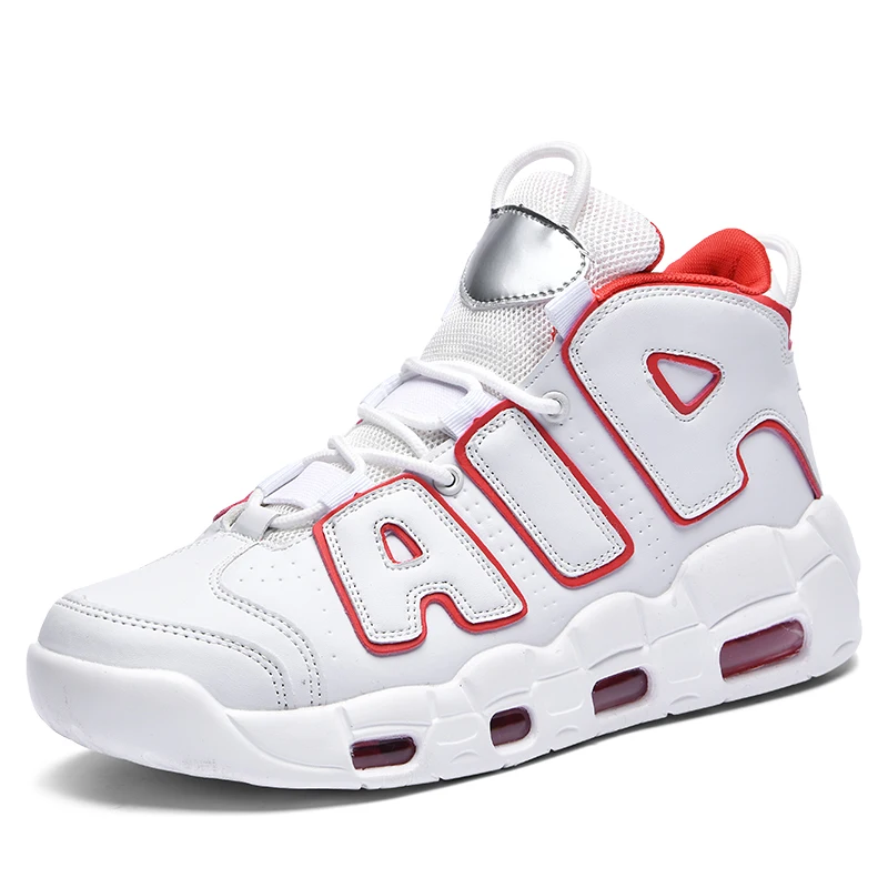 

Fashion Men Women High Quality Basketball Shoes Air Cushioning Comfort Non-slip Sneakers Athletic Leather Training Sport Shoes