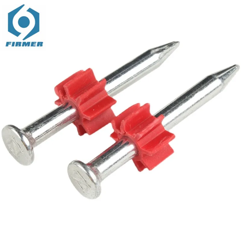 

500 Pieces Of 27MM Hard Steel Cement Wall Nails Reassuring Wall Nails Concrete Steel Nails Extended Section