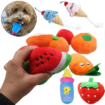 7115-09afa4.jpg Juguete de peluche con forma de fruta para perros pequeños y medianos