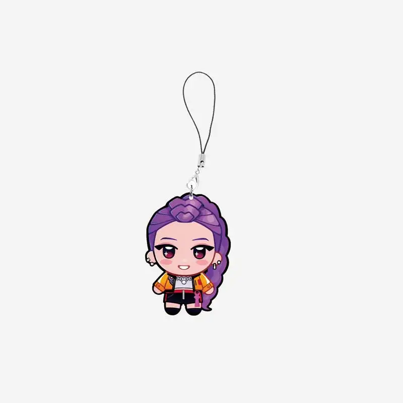 Collier Pendentif Cœur K-Pop Demons Hunters - Merchandising Anime - Accessoire Pour Fans, Femmes, Filles