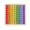 99 Multiplication Table Montessori Educational Hundred Board Math 1 To 100 Consecutive Numbers Counting Toy for Kids Education 1