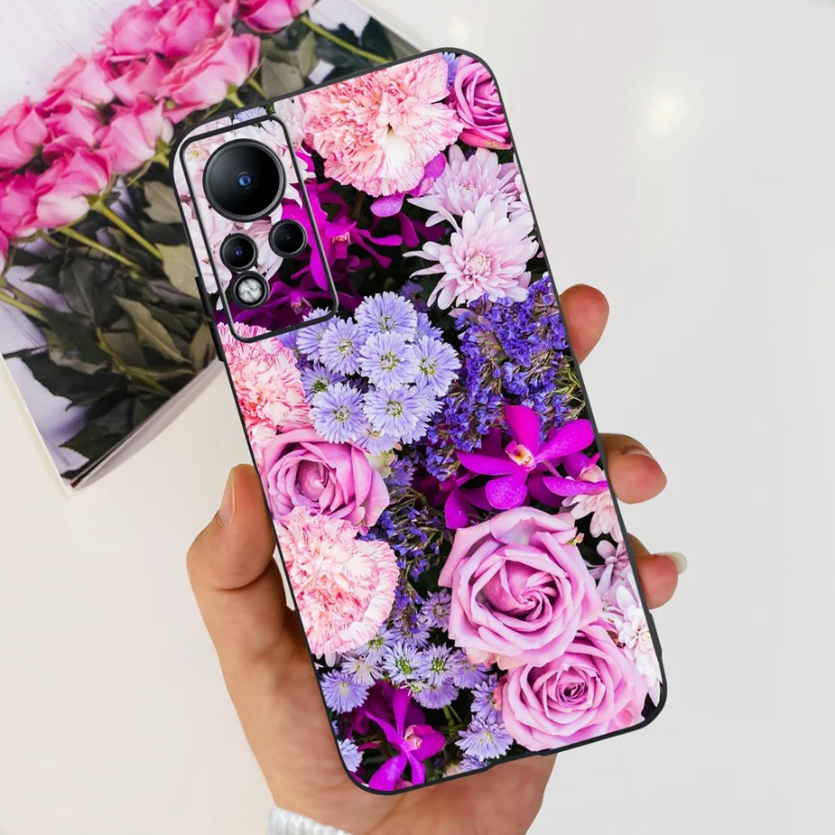 Cute Fashion Painted Soft TPU Case Cover - Stylish Protective s Capa