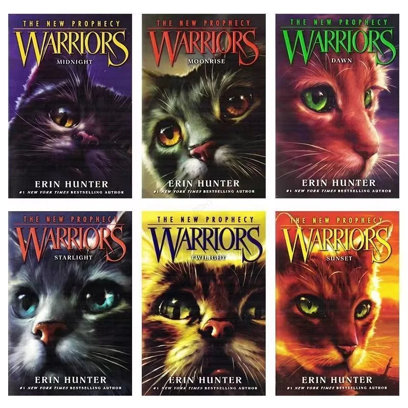 Set of 6 book Cat Samurai Part One Two Three Four Complete English Original  Novels Legendary