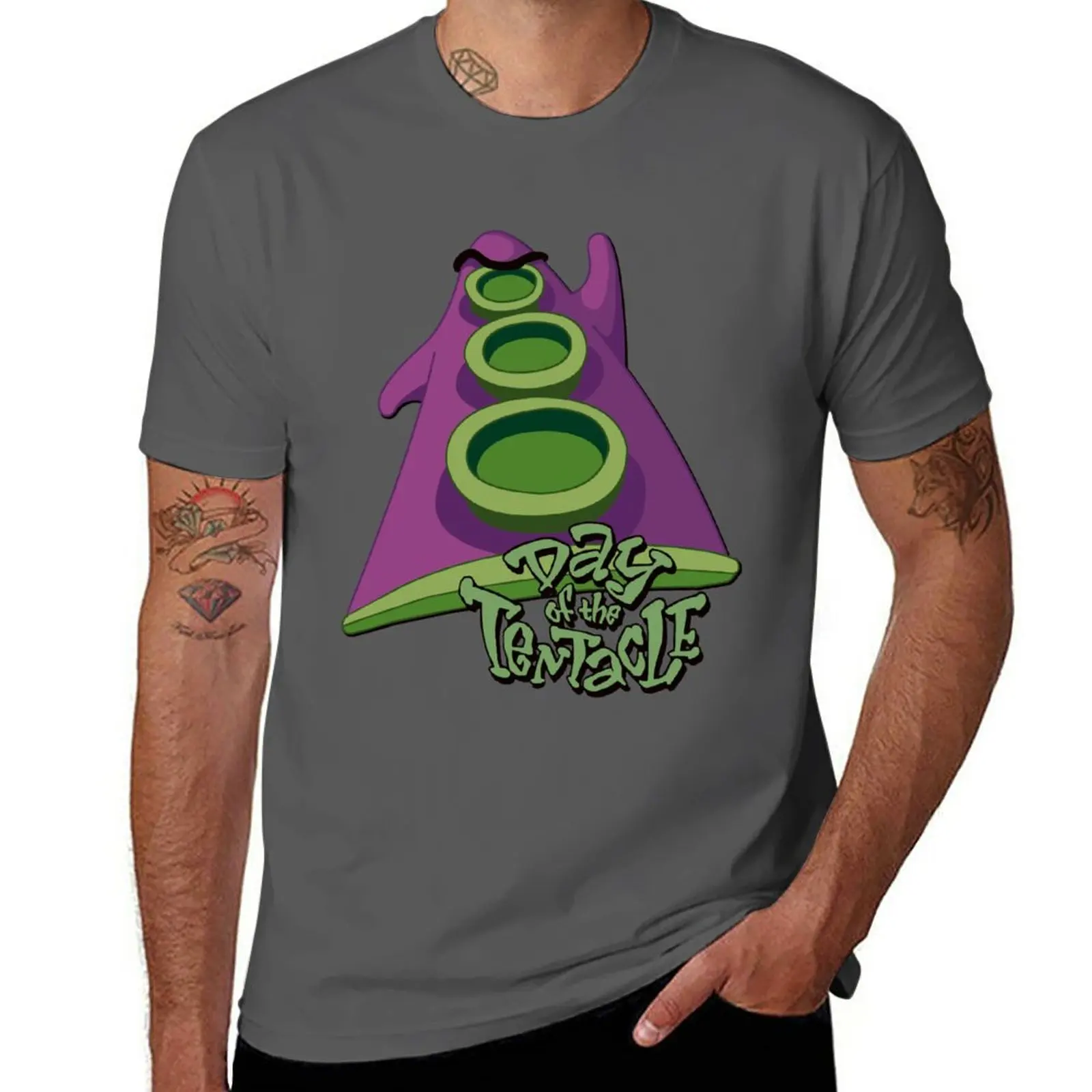 

New Day of the Tentacle T-Shirt graphics t shirt t-shirts man summer top boys animal print shirt plain t shirts men