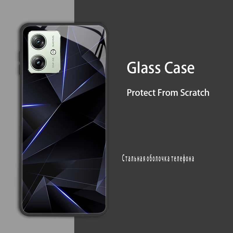 Premium Tempered Glass Hard Cover Case - Ultimate Protection