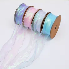 Wavy Yarn Ribbon DIY Bow Material Bouquet Flowers Packaging Ribbon Ribbon Bow Ribbons for Crafts Ribbon Jacquard Ribbon