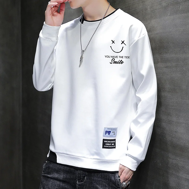 Hochwertige Herren-Freizeit-Sweatshirts 2026 Frühling Herbst Jugend Streetwear Hoodies Harajuku Pullover Outdoor Loose Tops Kleidung – Detail 10