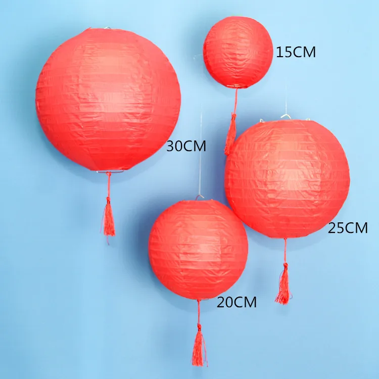 Colorful Chinese Paper Lanterns for Celebrations and Decorations