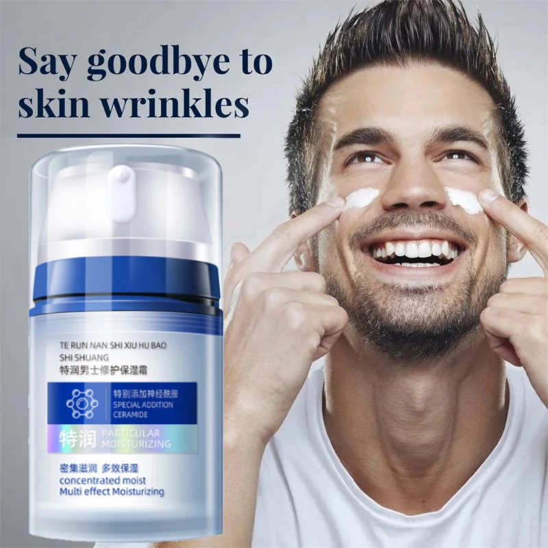 Anti Wrinkle Men's Face Cream Moisturizing Anti Aging Firming Lifting