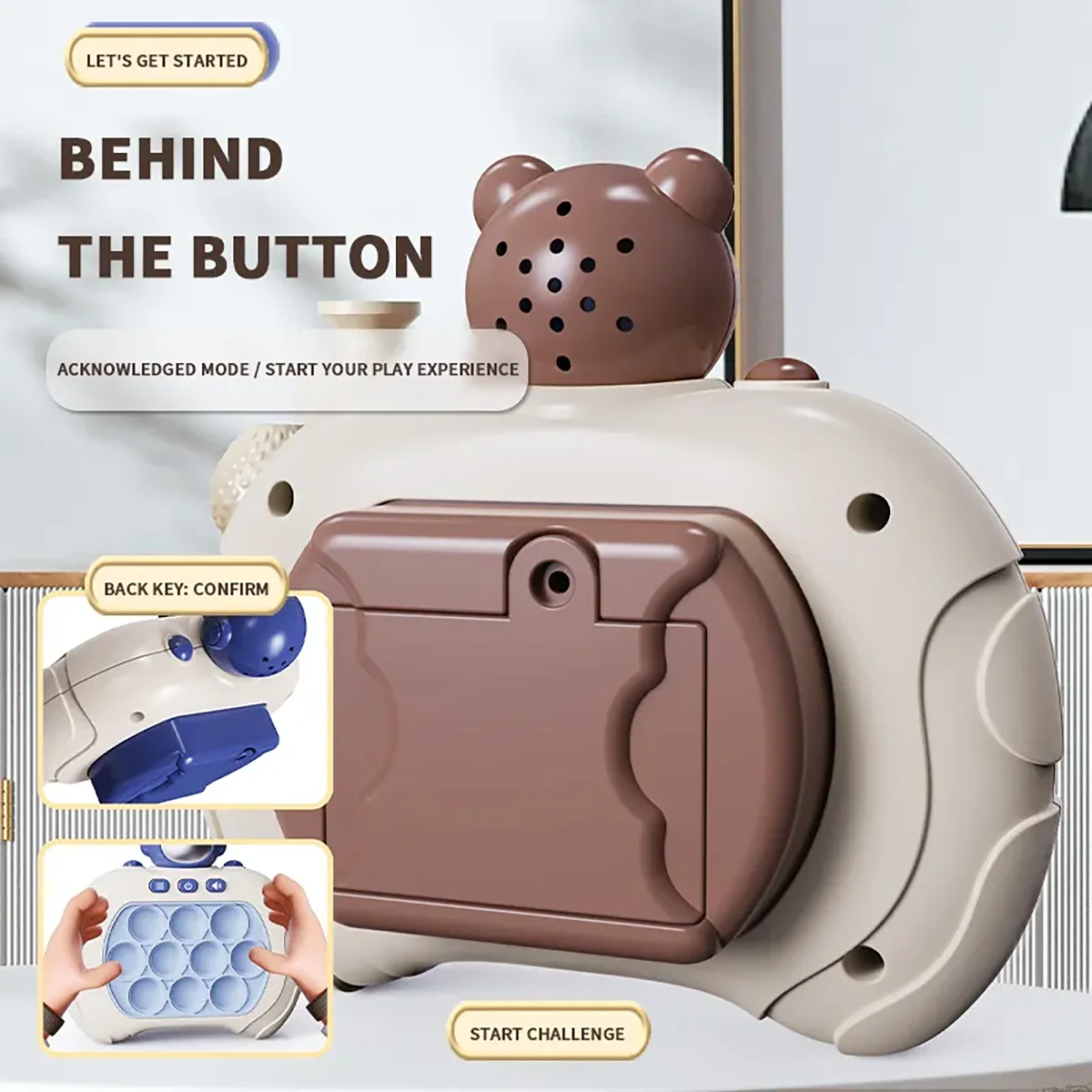 Game Console Speed Push Game Extractor Puzzle Decompression Beat The Level Whack a Mole Toy